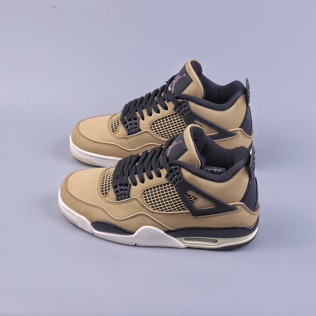 PB Air Jordan 4 Retro ”Mushroom” Pearl Milk Tea AQ9129-200