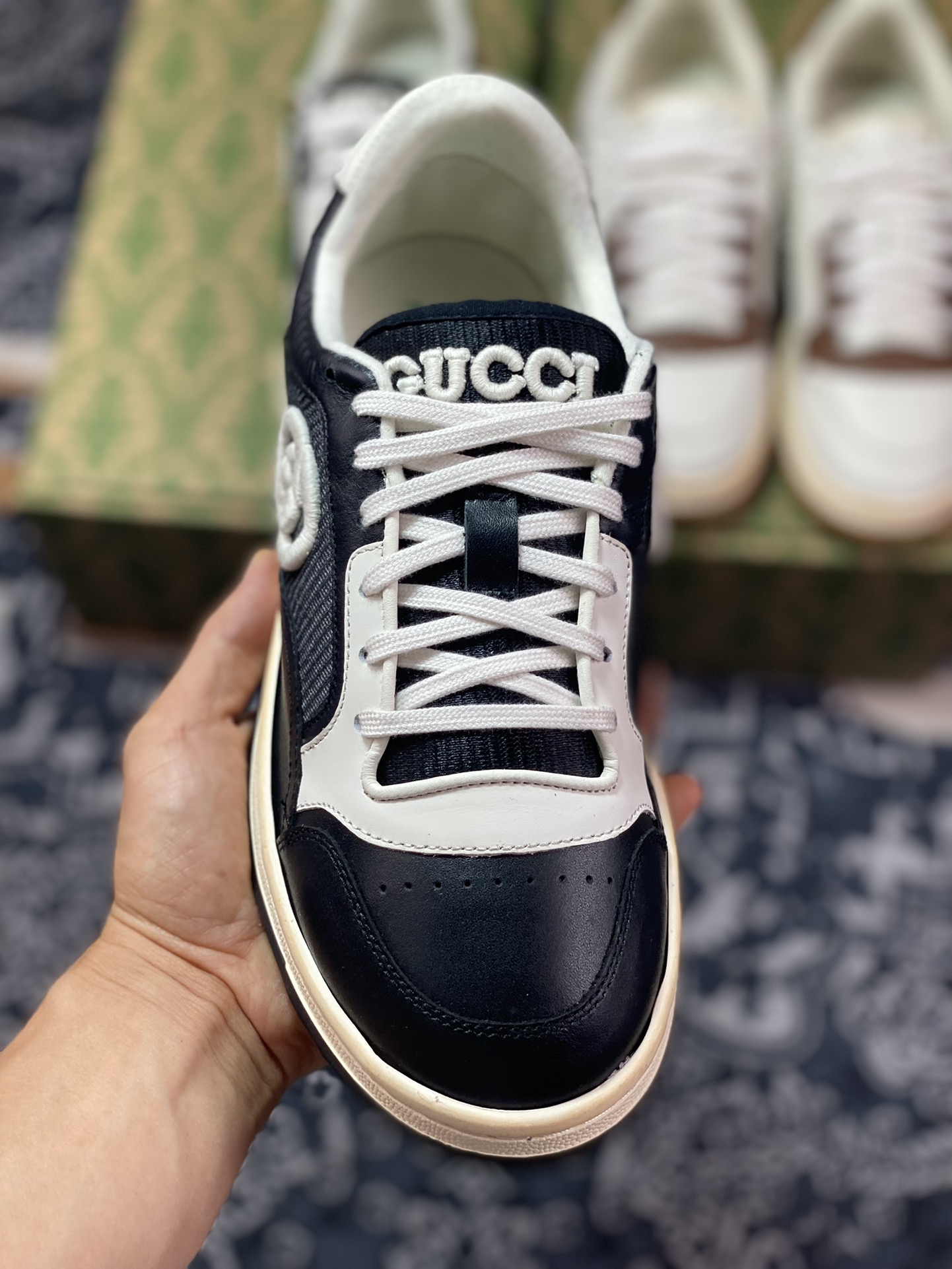 Gucci Mac 80 Low Sneaker series low-top retro versatile casual sports dirty sneakers 
