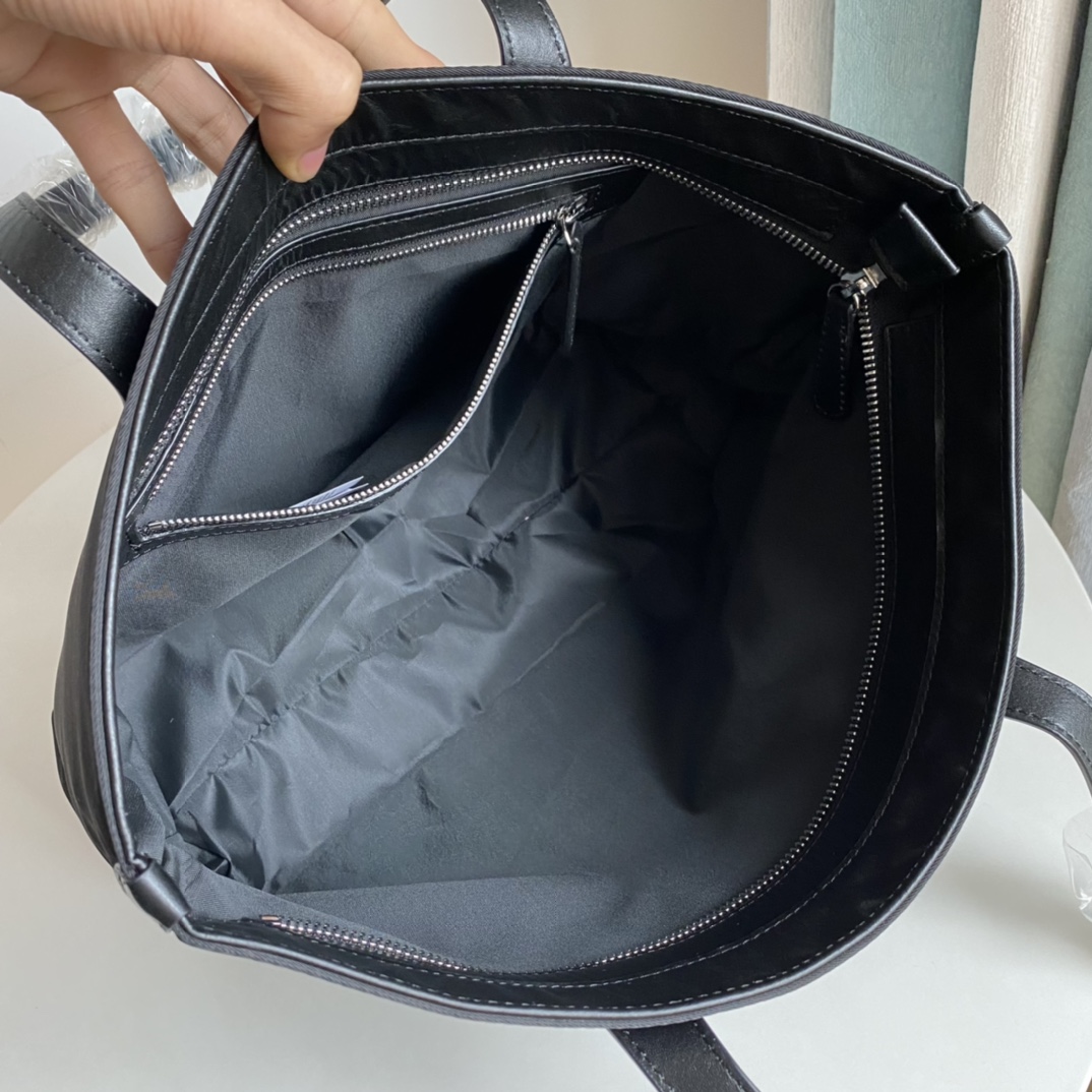 Burberry Waterproof Nylon and Leather Tote Bag - Bag 7