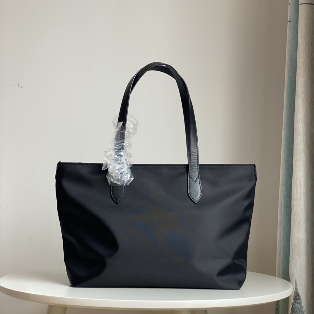 Burberry Waterproof Nylon and Leather Tote Bag - Bag 5