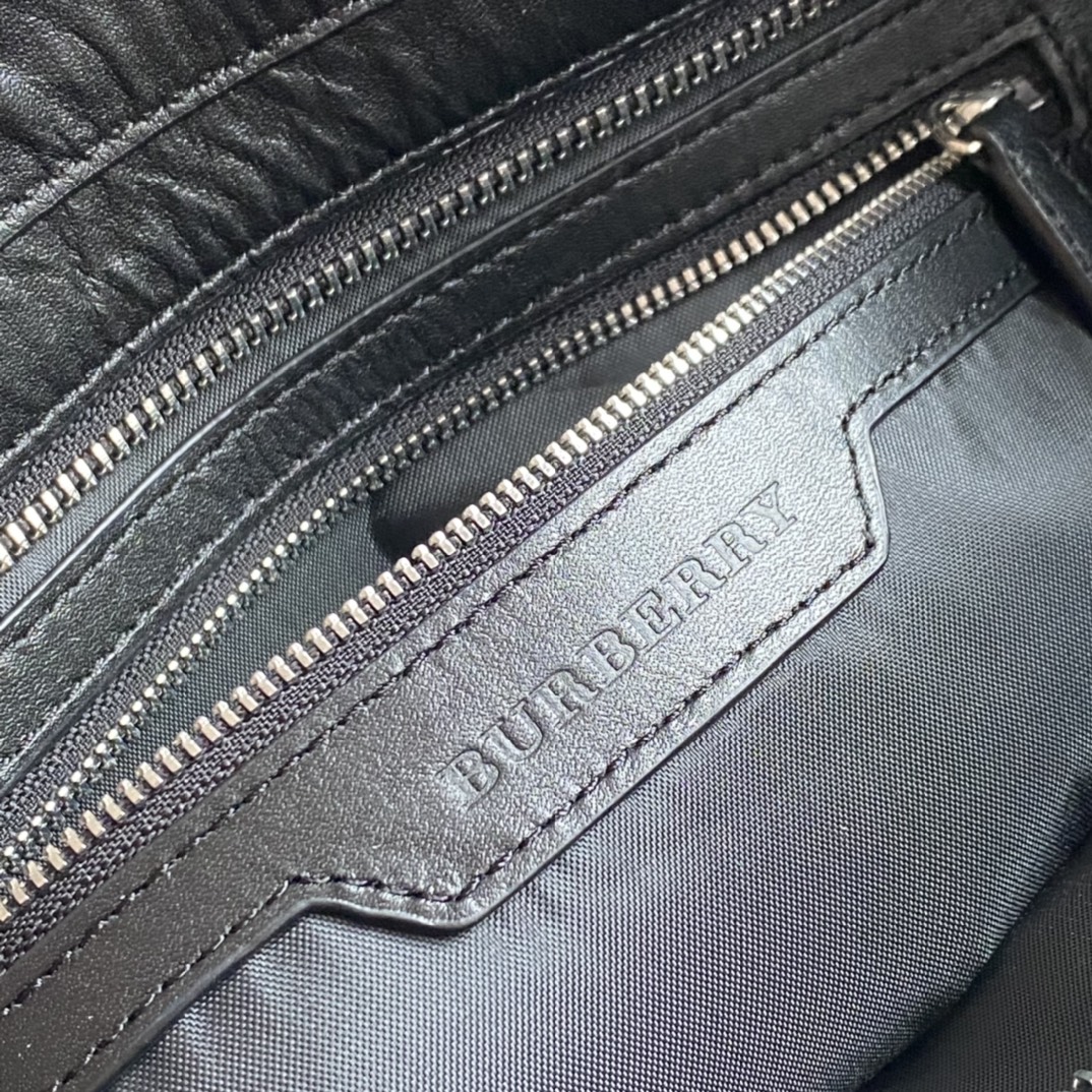 Burberry Waterproof Nylon and Leather Tote Bag - Bag 8