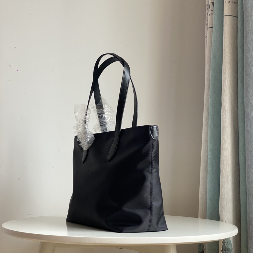 Burberry Waterproof Nylon and Leather Tote Bag - Bag 4