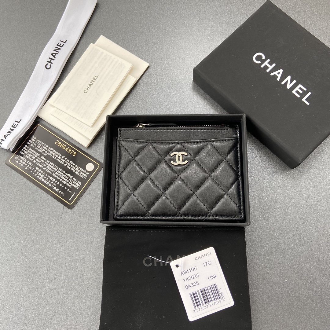 NO:701511,Xiaoxiang imported Italian leather Item number: A84105 Price: Size: w.11.5×h9cm Color: black sheepskin silver steel mark, chanel wallet, chanel, wallets, sheepskin19860909小香进口意大利皮 货号:A84105  价格: 尺寸:w.11.5×h9cm 颜色:黑色羊皮银钢唛,chanel钱包,chanel,wallets,sheepskin,欧美剧