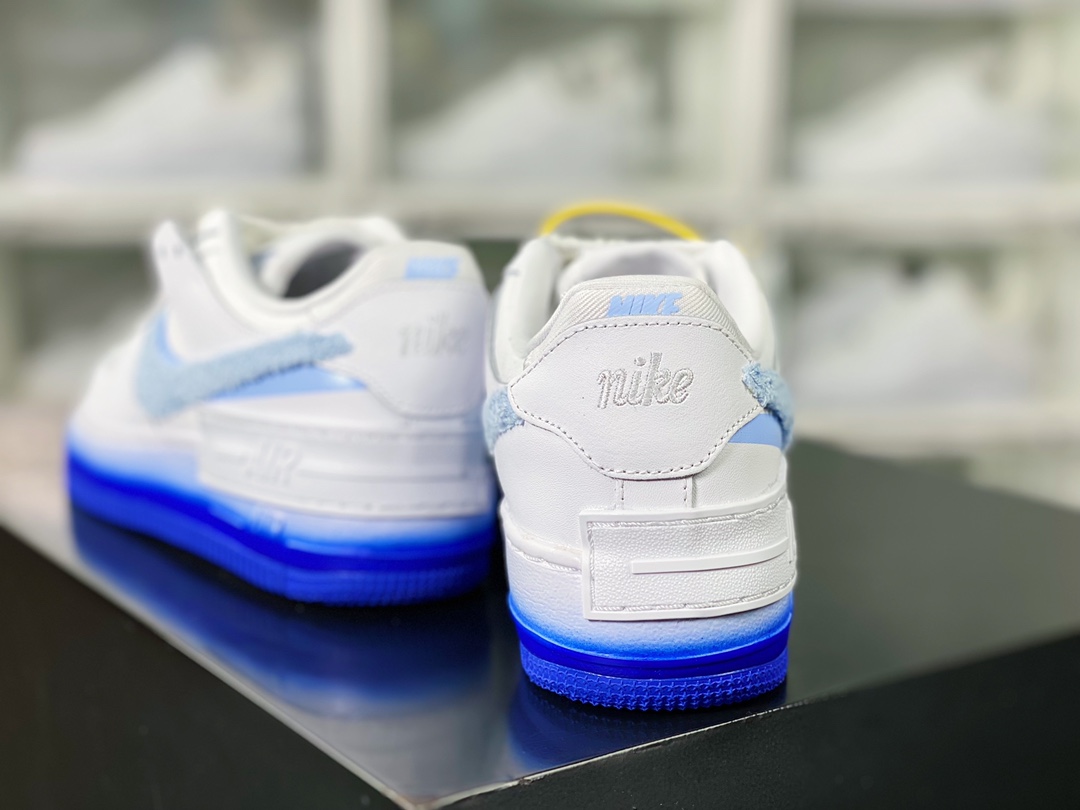 200 WMNS Air Force 1 Shadow"Pastel"空军一号板鞋“白蓝毛巾勾”FJ4567-100