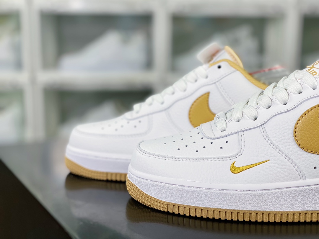 Air Force 1'07”40th Anniversary/White Royal Blue” Air Force One sneakers ”40th Anniversary Edition White Royal Yellow Hook” MN5263-122