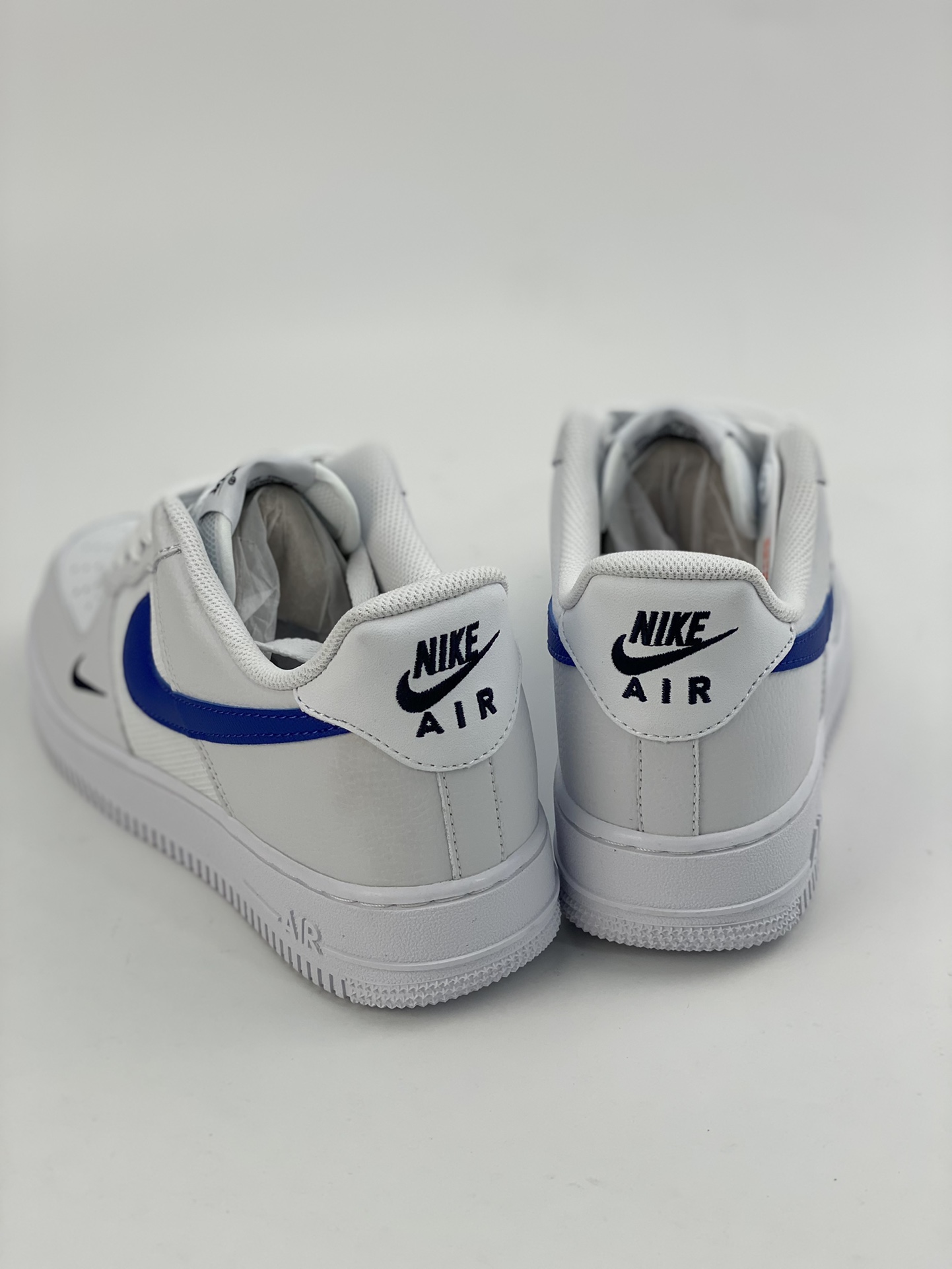 200 Nike Air Force 1 Low 07 皮布拼接白蓝 FN3875-100