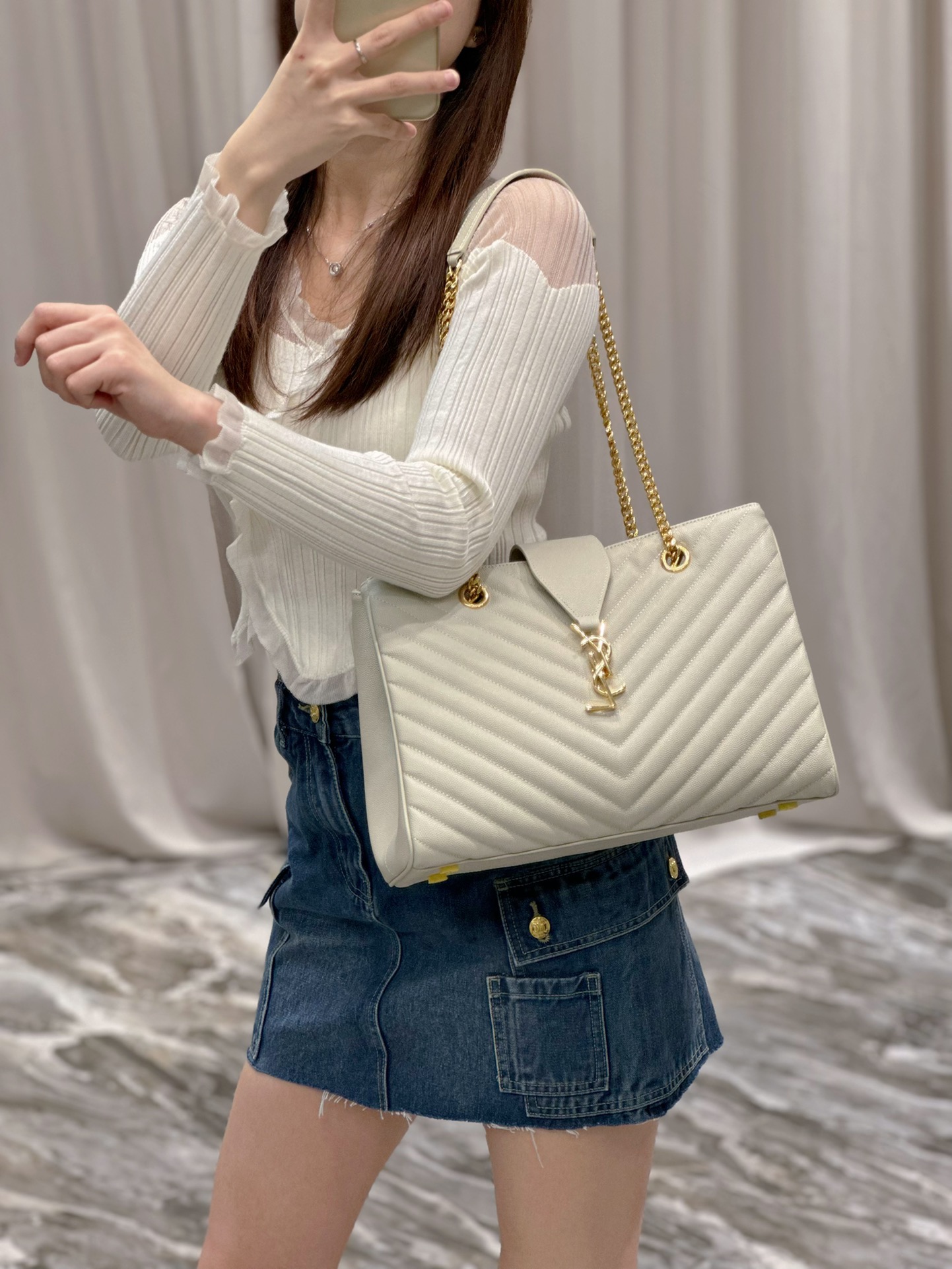 Saint Laurent YSL casual upper body reference