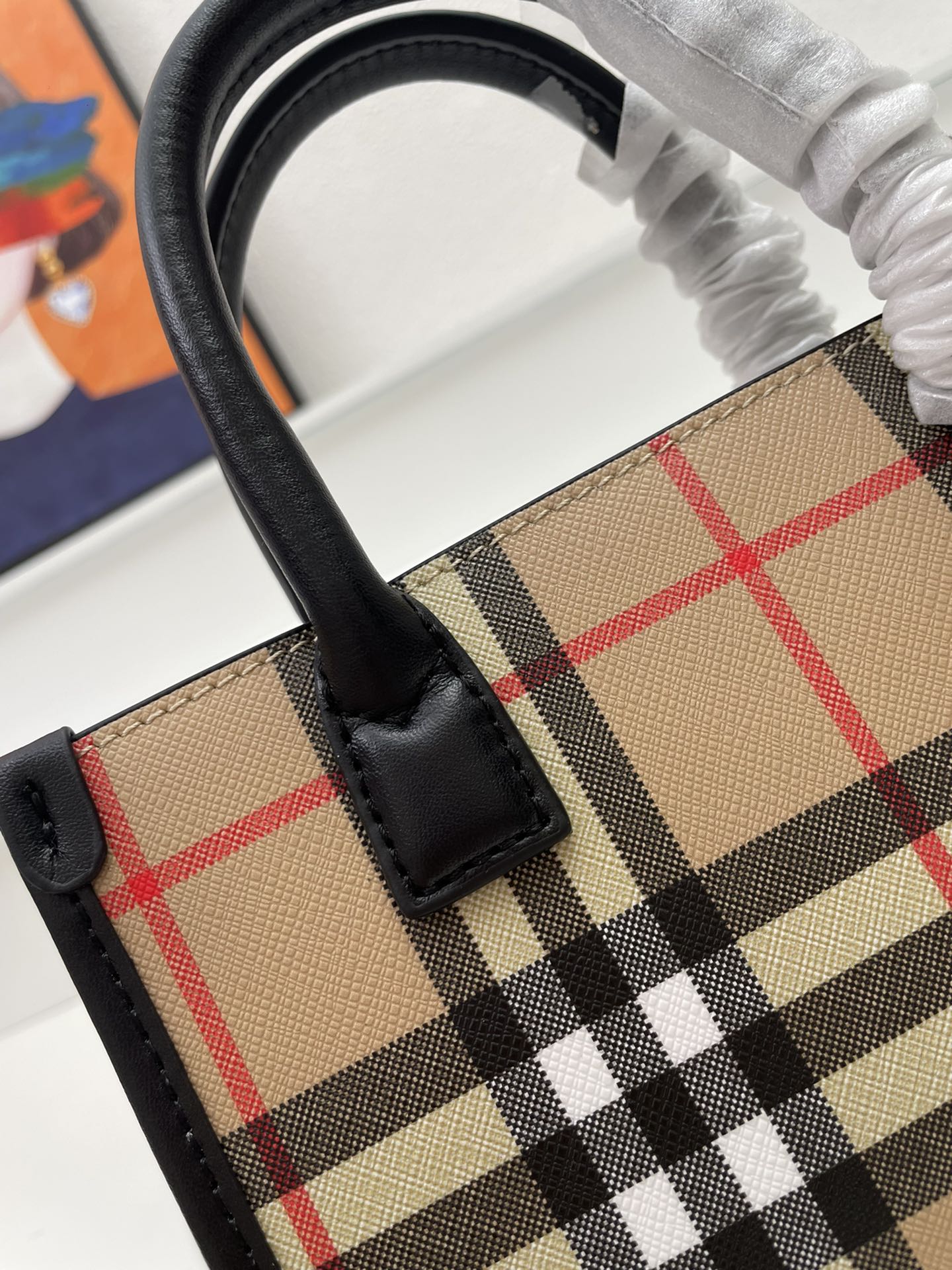 420 Burberry 托特包装饰品牌典藏 Vintage 格纹