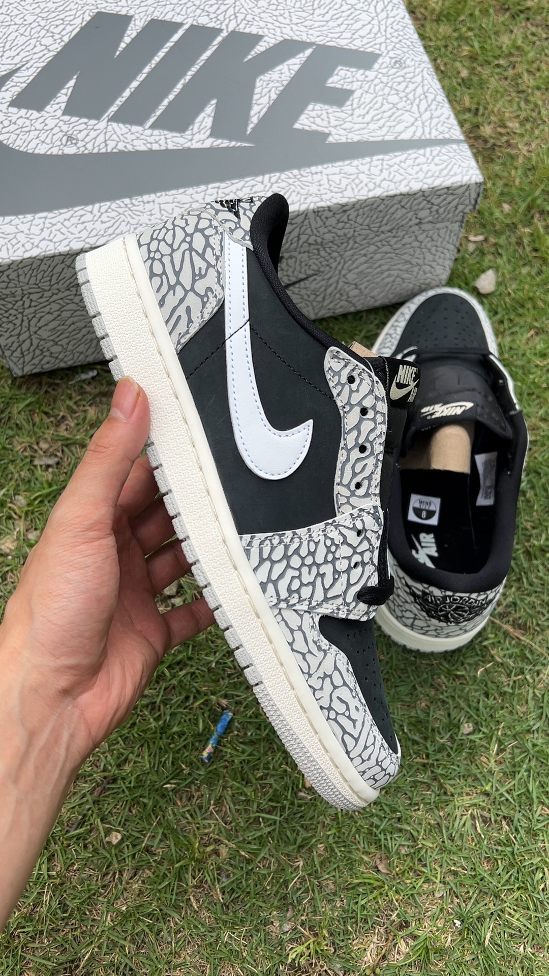 aj1低帮大象爆裂头层皮料️中秋福利一波尺码40-47.5特价店主推荐款