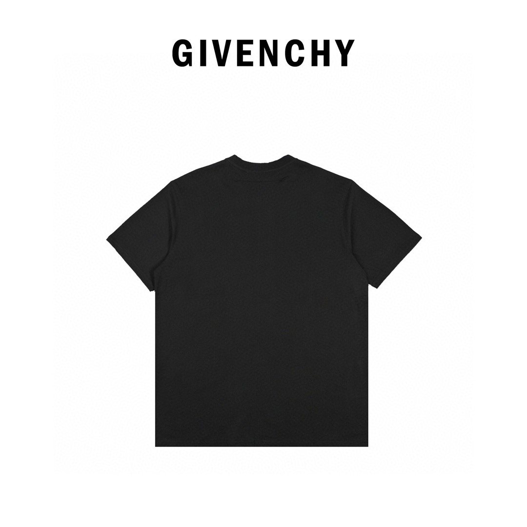 200 Givenchy 经典鲨鱼短袖 定织定染60支双股丝光棉