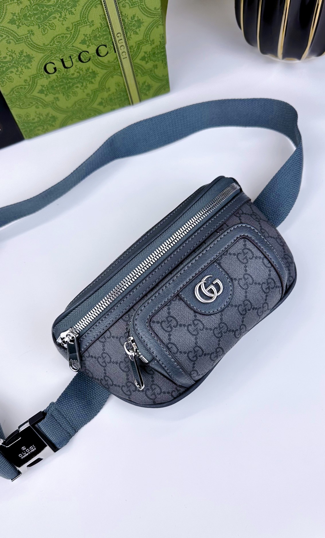 Gucci meo vintage 迷你手袋 - クラシックなデザインと現代的なエッセンス