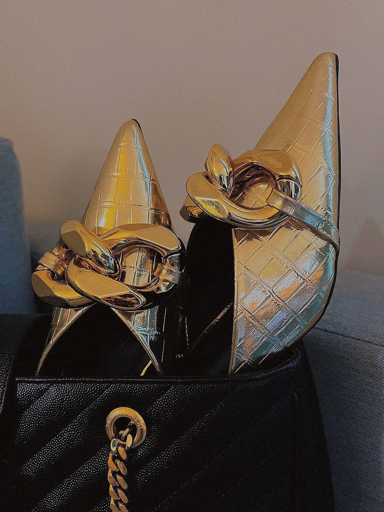 Saint Laurent Ysl's most classic and versatile black gold caviar