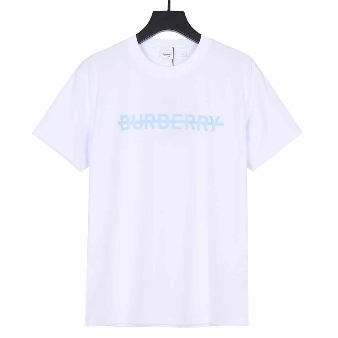 160 Burberry/巴宝莉 23SS夏季新款Logo字母印花短袖