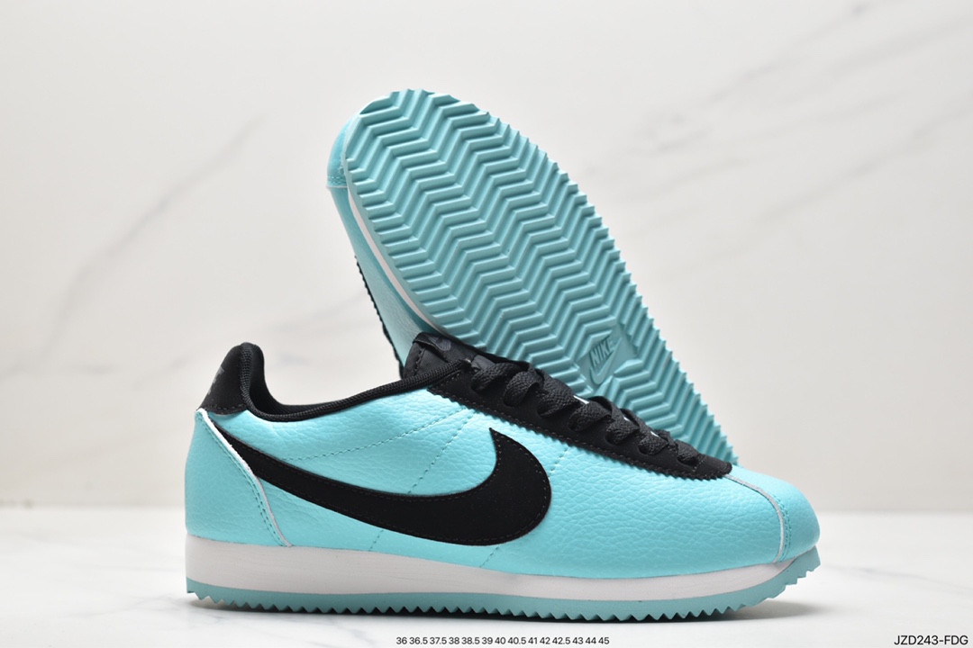 Nike Classic Cortez new color classic Forrest Gump casual running shoes DZ1382-400