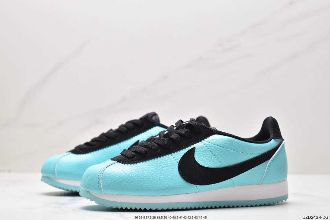 Nike Classic Cortez new color classic Forrest Gump casual running shoes DZ1382-400