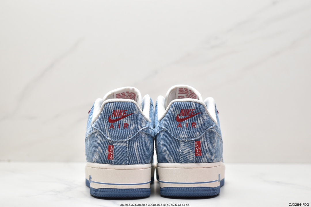 Official limited release of Levi's × Nike Air Force 1 Low Levi's joint sneakers VT5698-568