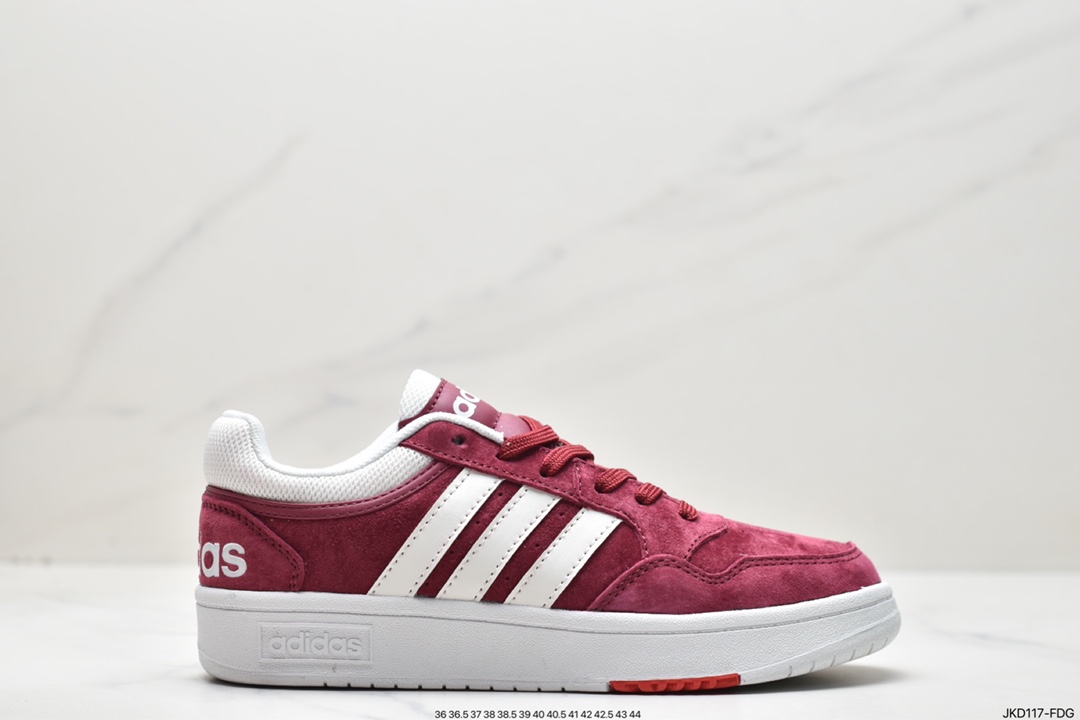 Adidas HOOPS 3.0MID Rome series mid-cut retro lace-up versatile casual sports shoes GX9773