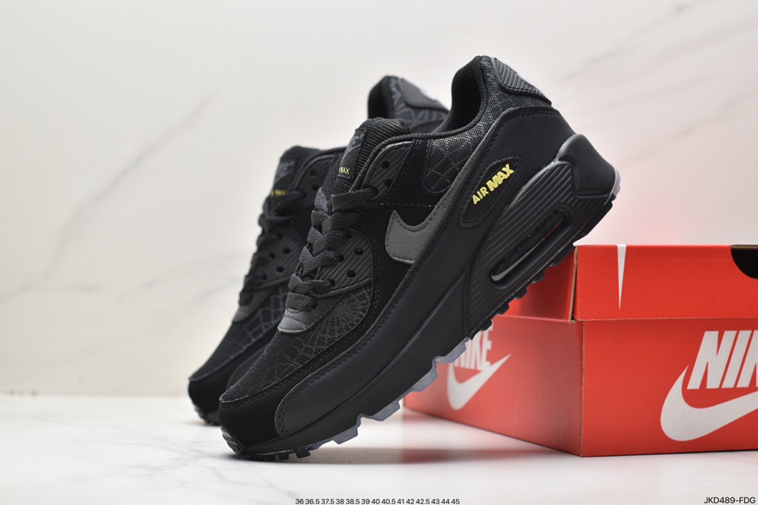 Nike Air Max 90 classic retro small cushion running shoes DH8010-002