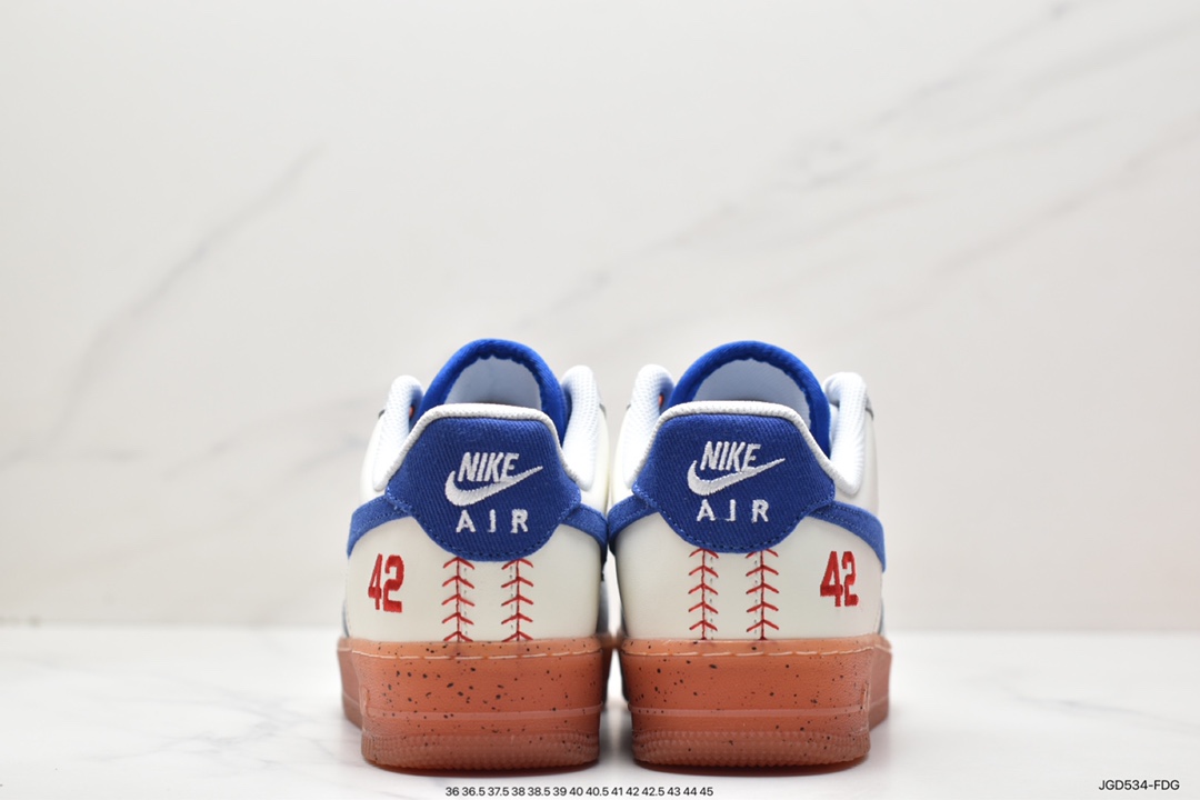 Nike Air Force 1 Low 07 White Blue Rubber FN1868-100