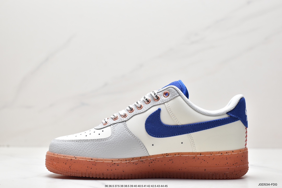 Nike Air Force 1 Low 07 White Blue Rubber FN1868-100