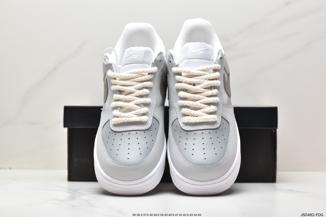 Nike Air Force 1 Low All White Print DO8959-101