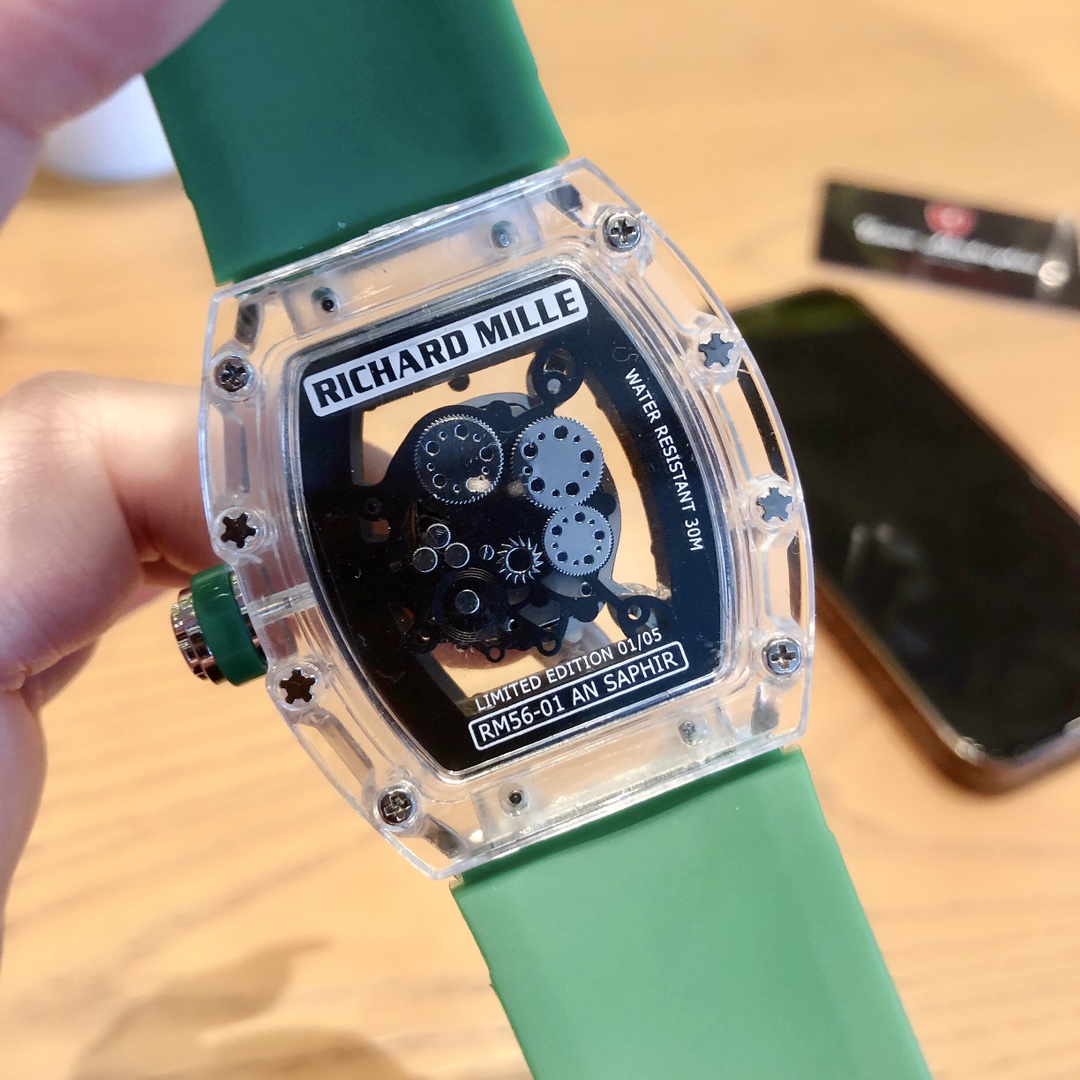 Innovative Richard Mille RM11 Men’s Watch: Bold Design, High Quality, Unique Features. - 图片 9