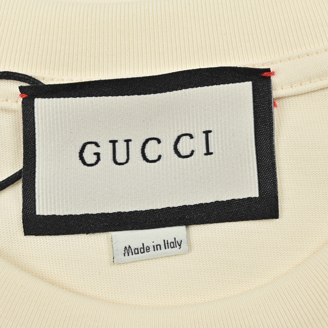 150 Gucci/古驰23SS1921字母logo短袖T恤