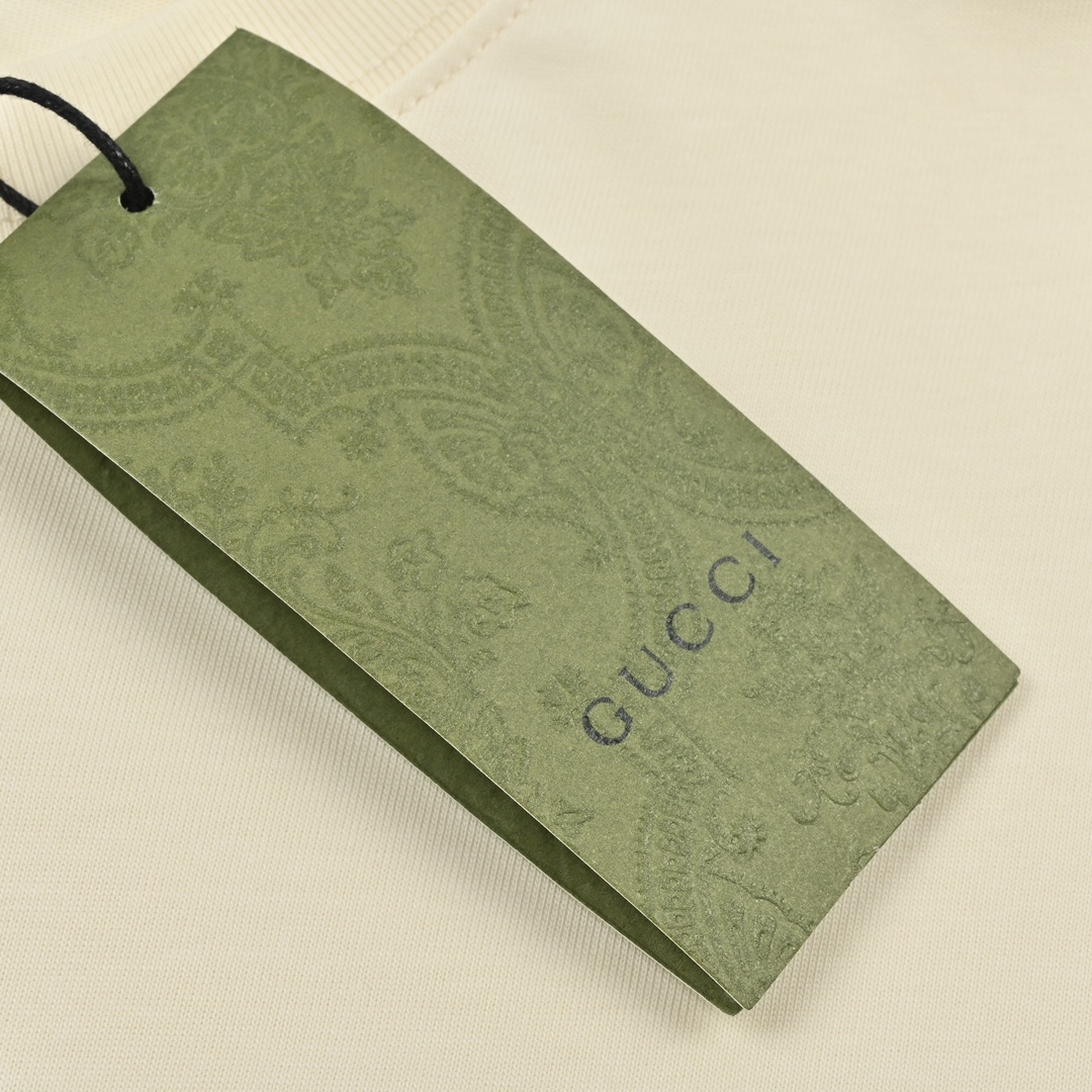 150 Gucci/古驰23SS1921字母logo短袖T恤