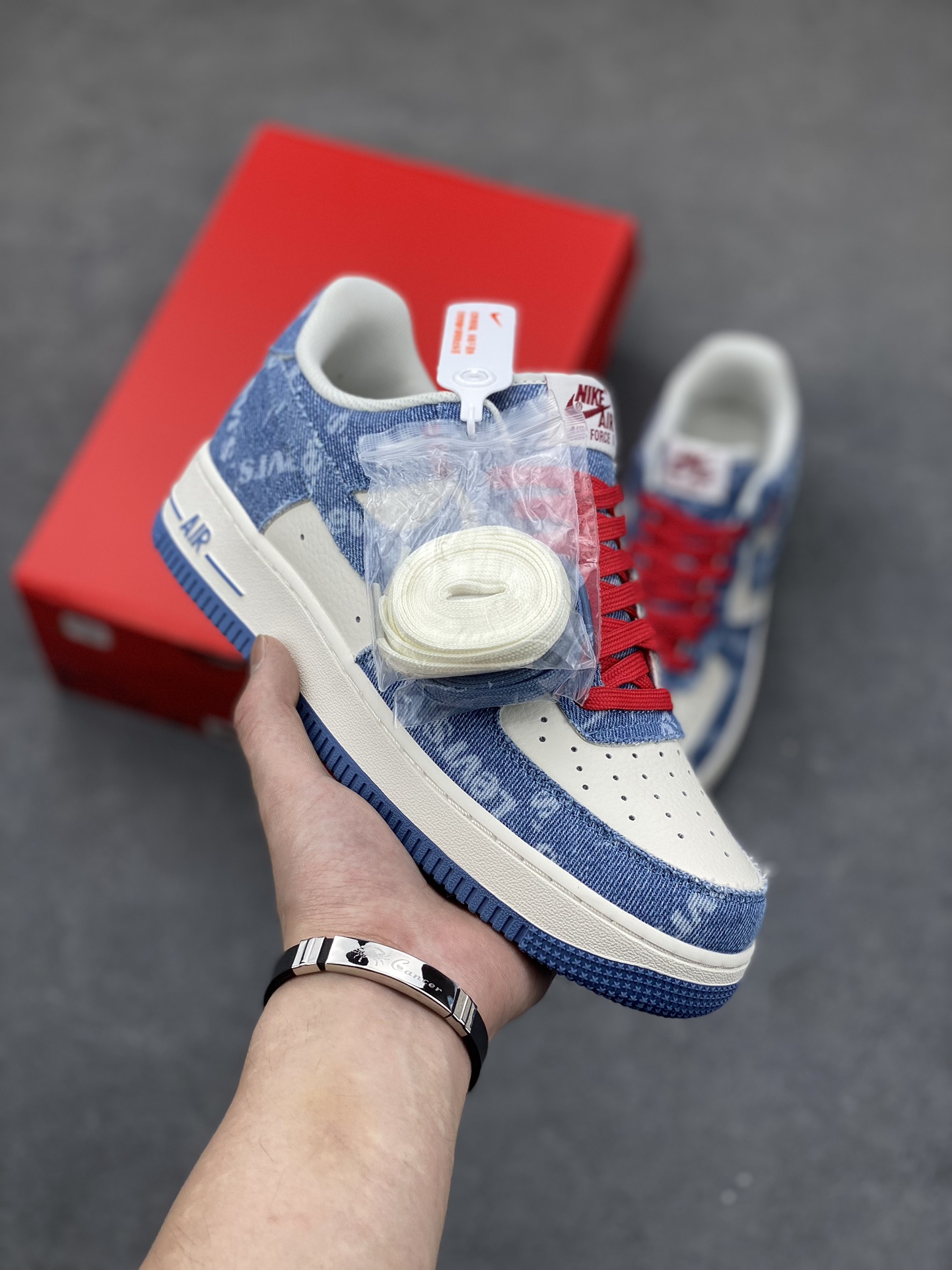 Levi's x Nike Air Force 1 Low Denim Sneakers - Limited Edition & Comfortable