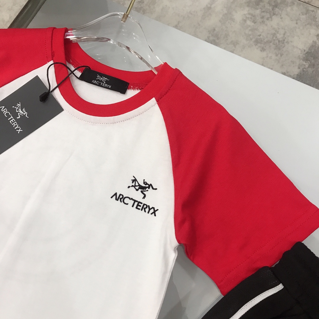 Arcteryx 2023 Summer Velvet T-Shirts: Customized High-Quality Import Designs - 图片 5