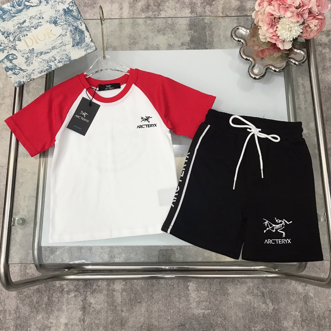 Arcteryx 2023 Summer Velvet T-Shirts: Customized High-Quality Import Designs - 图片 1