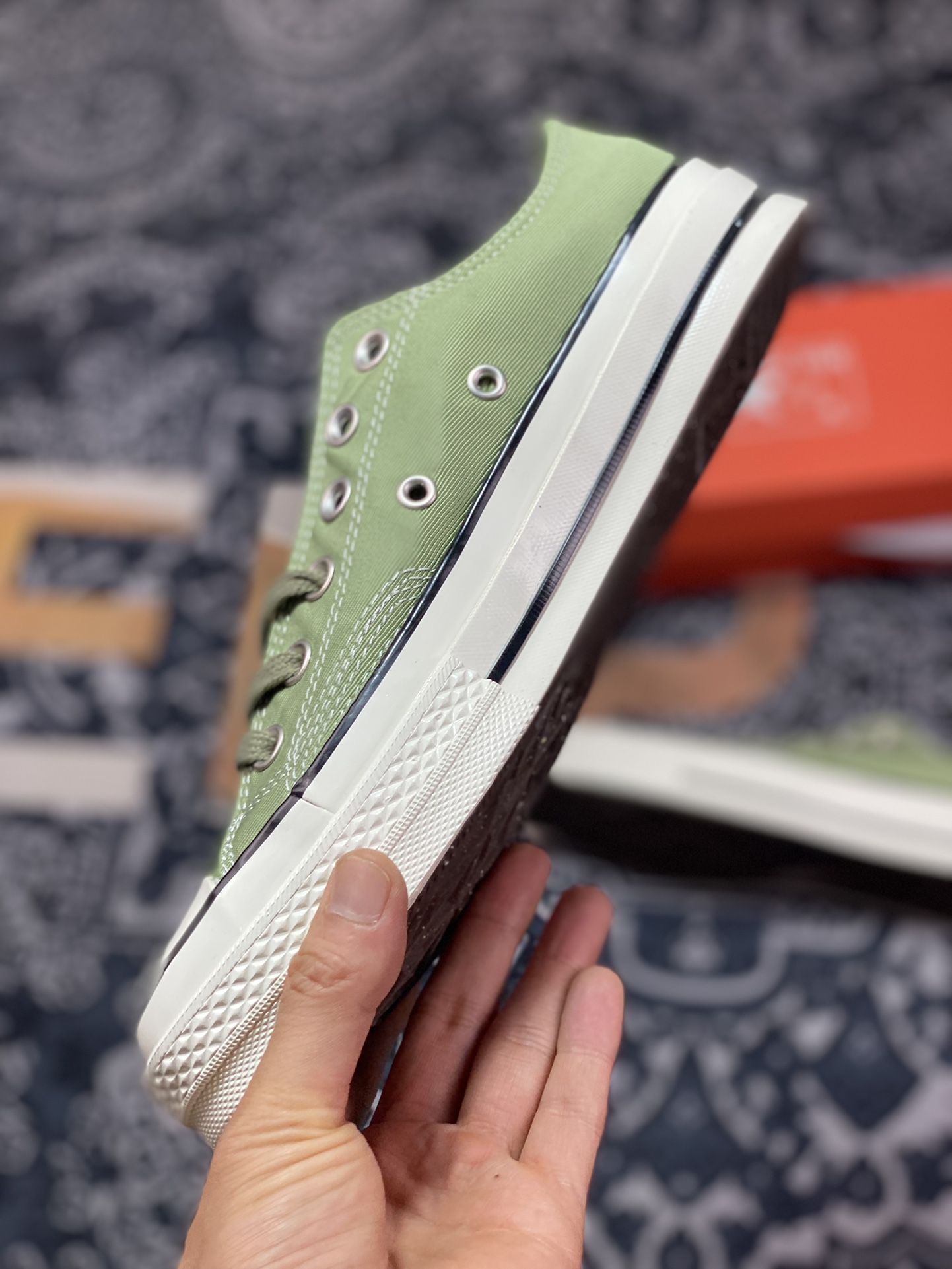 Converse Chuck 1970s XLD Avocado Green Converse New Summer Product A03438C