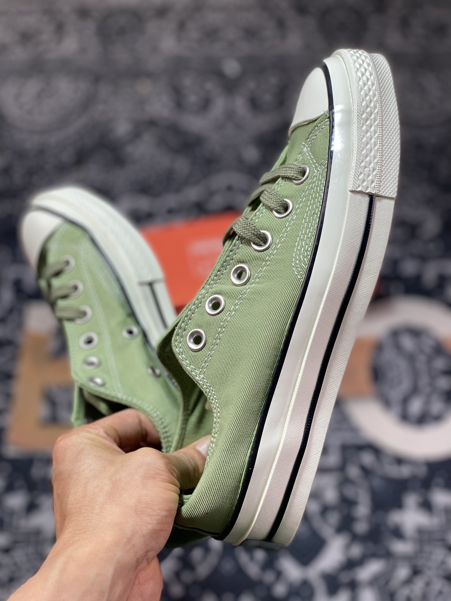 Converse Chuck 1970s XLD Avocado Green Converse New Summer Product A03438C