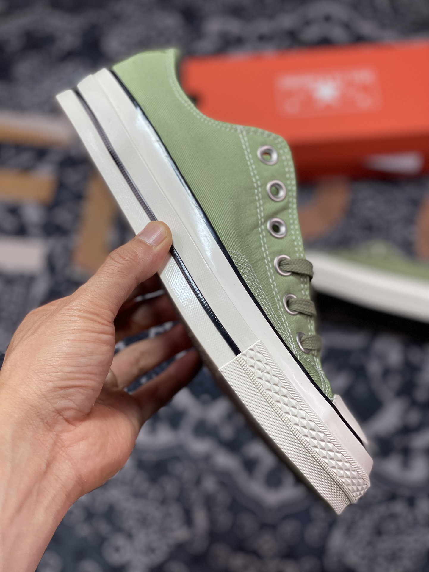 Converse Chuck 1970s XLD Avocado Green Converse New Summer Product A03438C