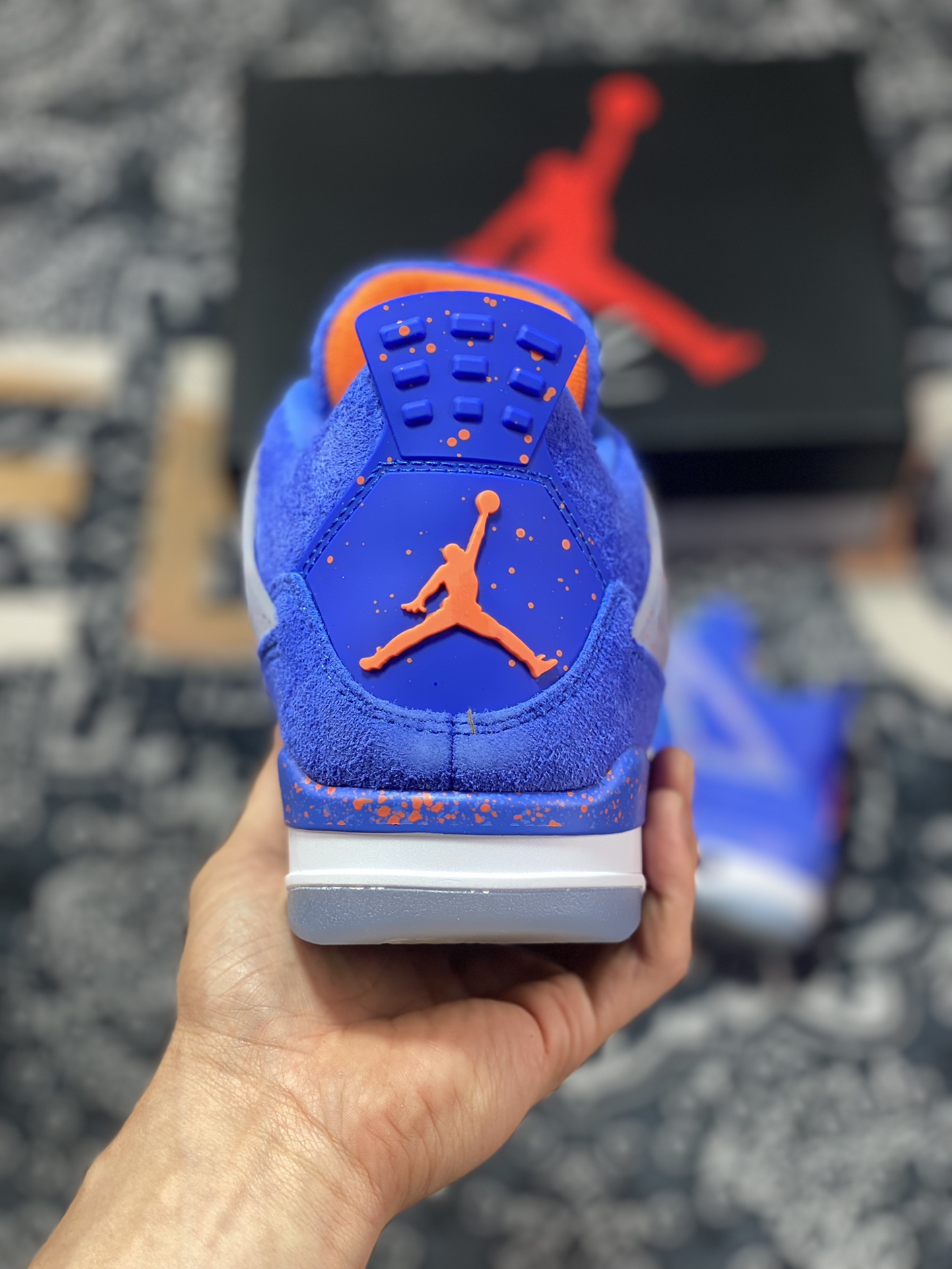 Air Jordan 4 ”Floride Gators” produced by Dongguan Dachang Florida Gators AJ4-904283