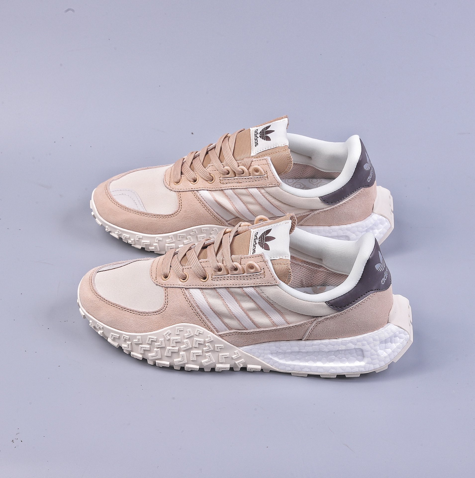 Adidas Retropy Boost E5 WRP E5 second generation series retro racing prototype popcorn cushioning casual sports jogging shoes HQ1863