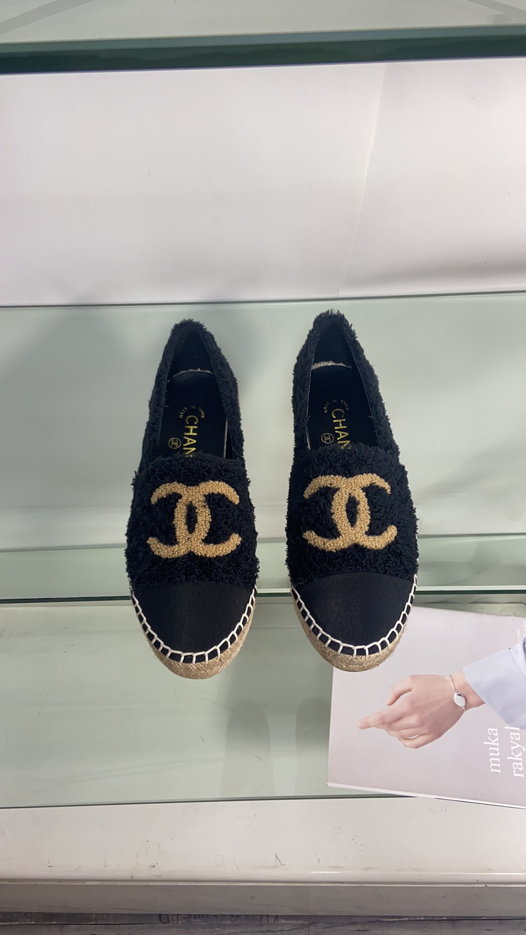 Chanel Zapatos Alpargatas Piel de oveja