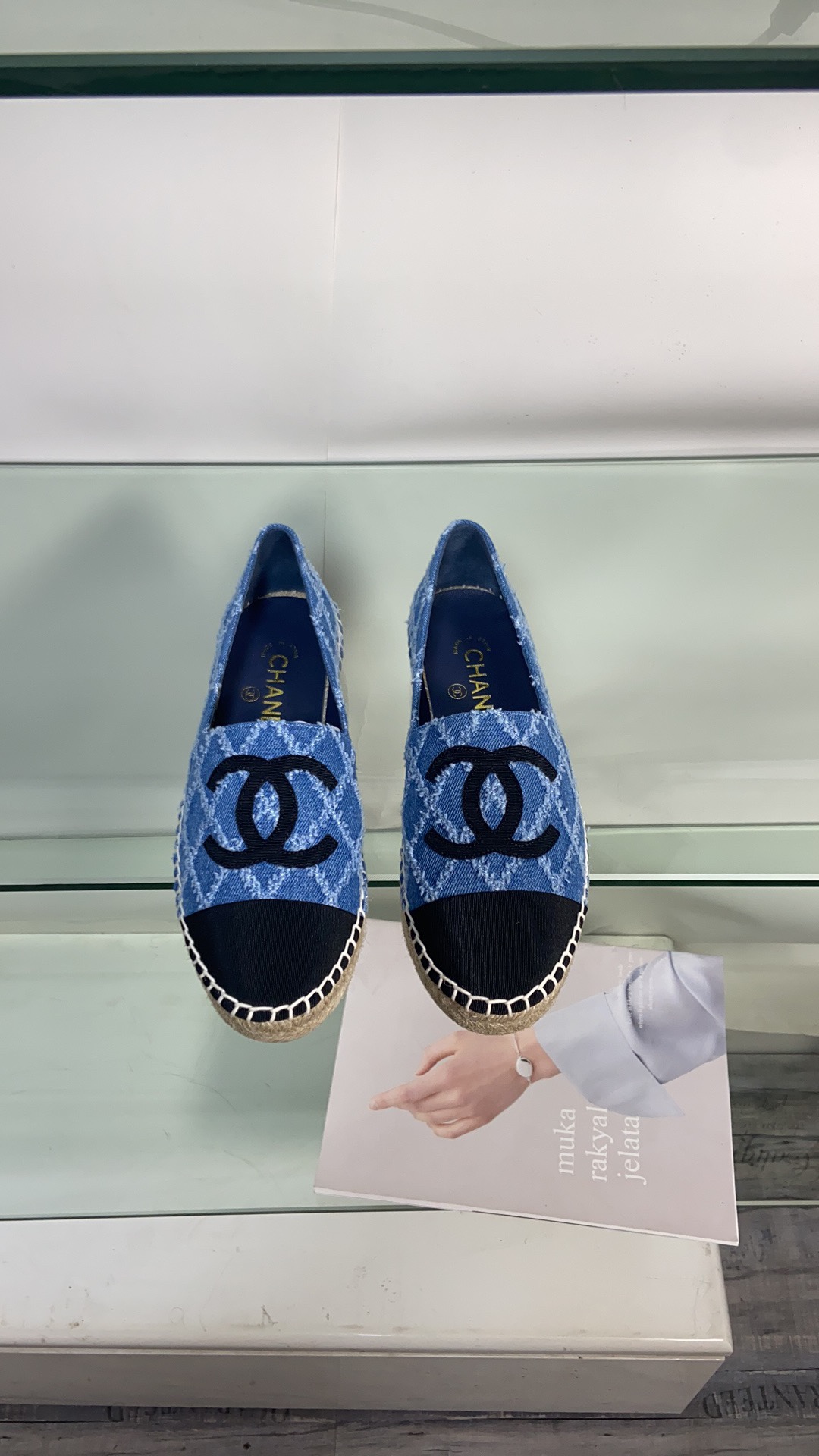 Chanel Zapatos Alpargatas Piel de oveja