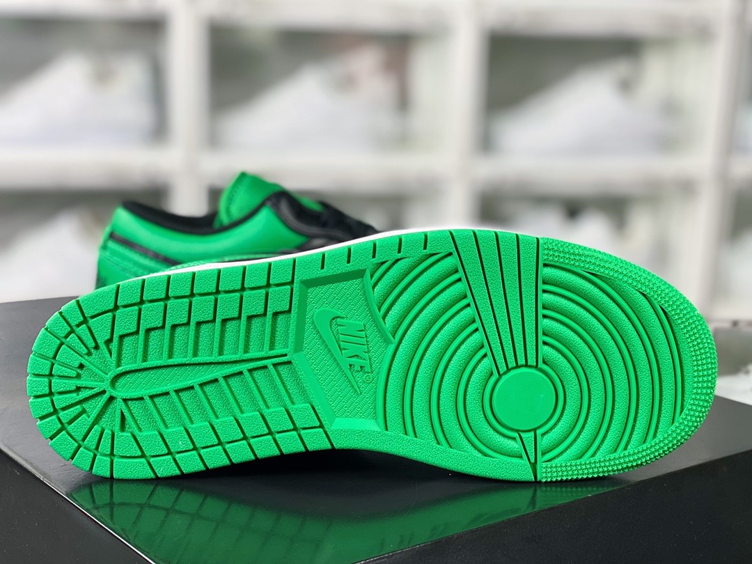 220 Air Jordan 1 Low"Lucky Green"AJ1乔丹一代低帮经典篮球鞋“黑绿脚趾幸运绿”553558-065