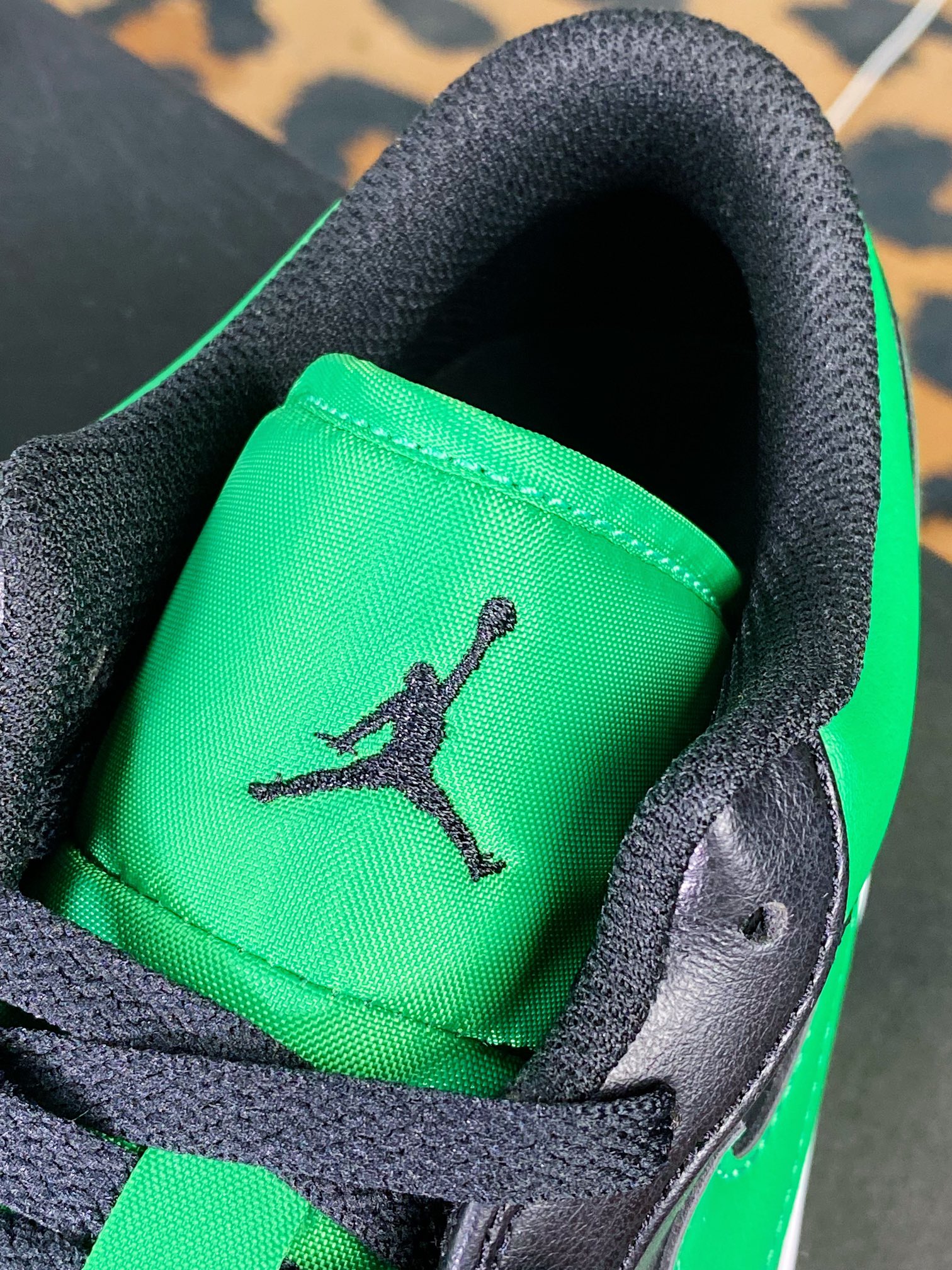 220 Air Jordan 1 Low"Lucky Green"AJ1乔丹一代低帮经典篮球鞋“黑绿脚趾幸运绿”553558-065