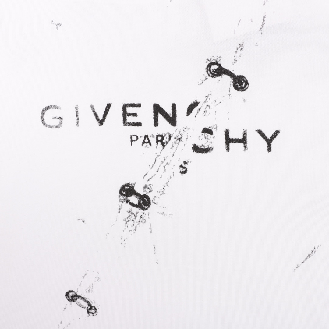 160 Givenchy/纪梵希 视觉陷阱拔染印花短袖T恤