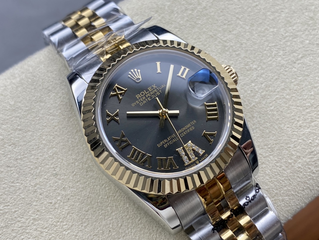 SK Factory 女款 劳力士Rolex 単歴型31mm 自動機械腕時計