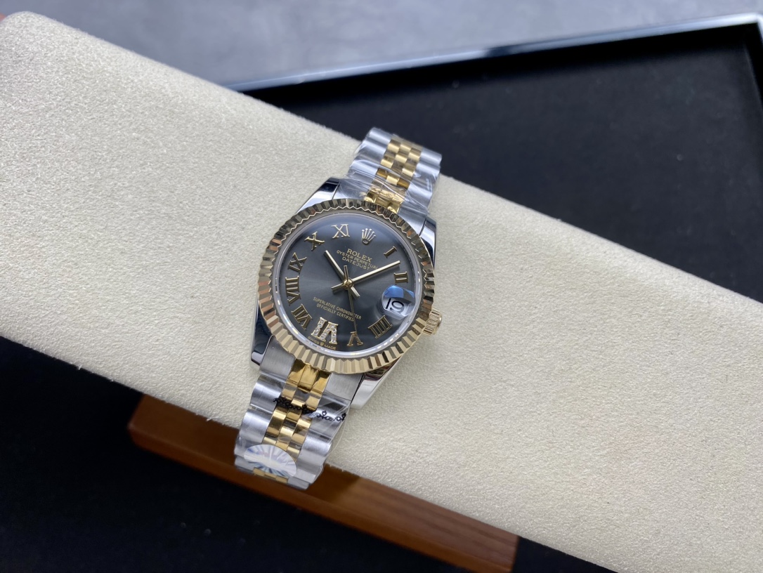 SK Factory 女款 劳力士Rolex 単歴型31mm 自動機械腕時計