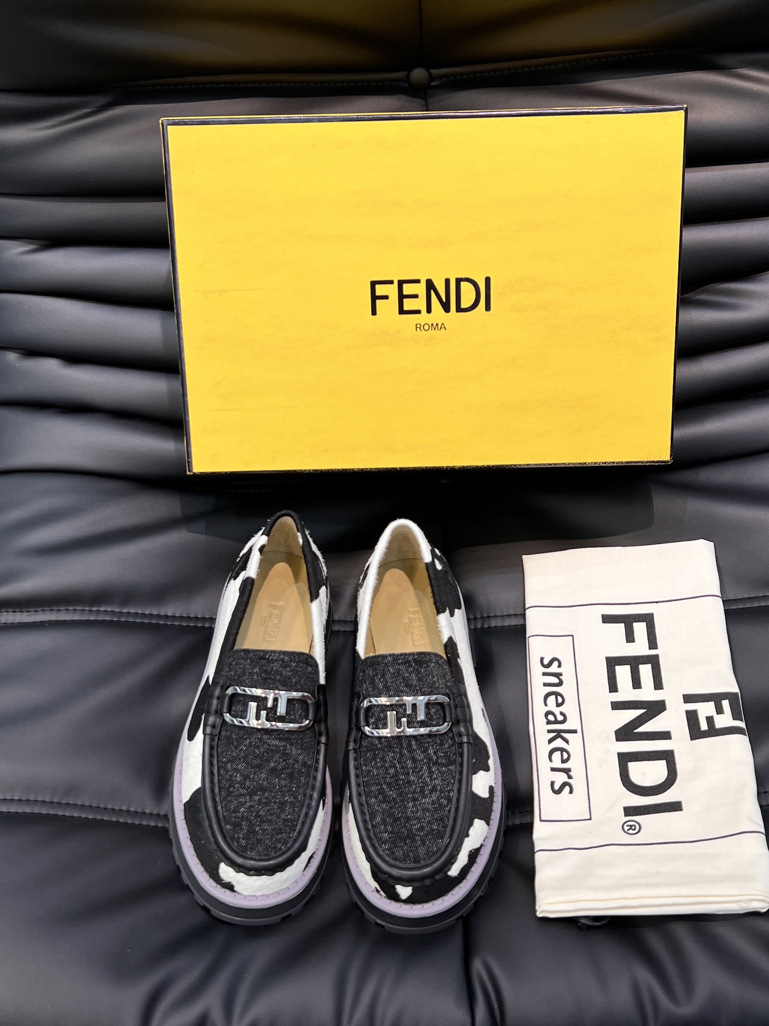 Fend*OLock乐福鞋高端男士正