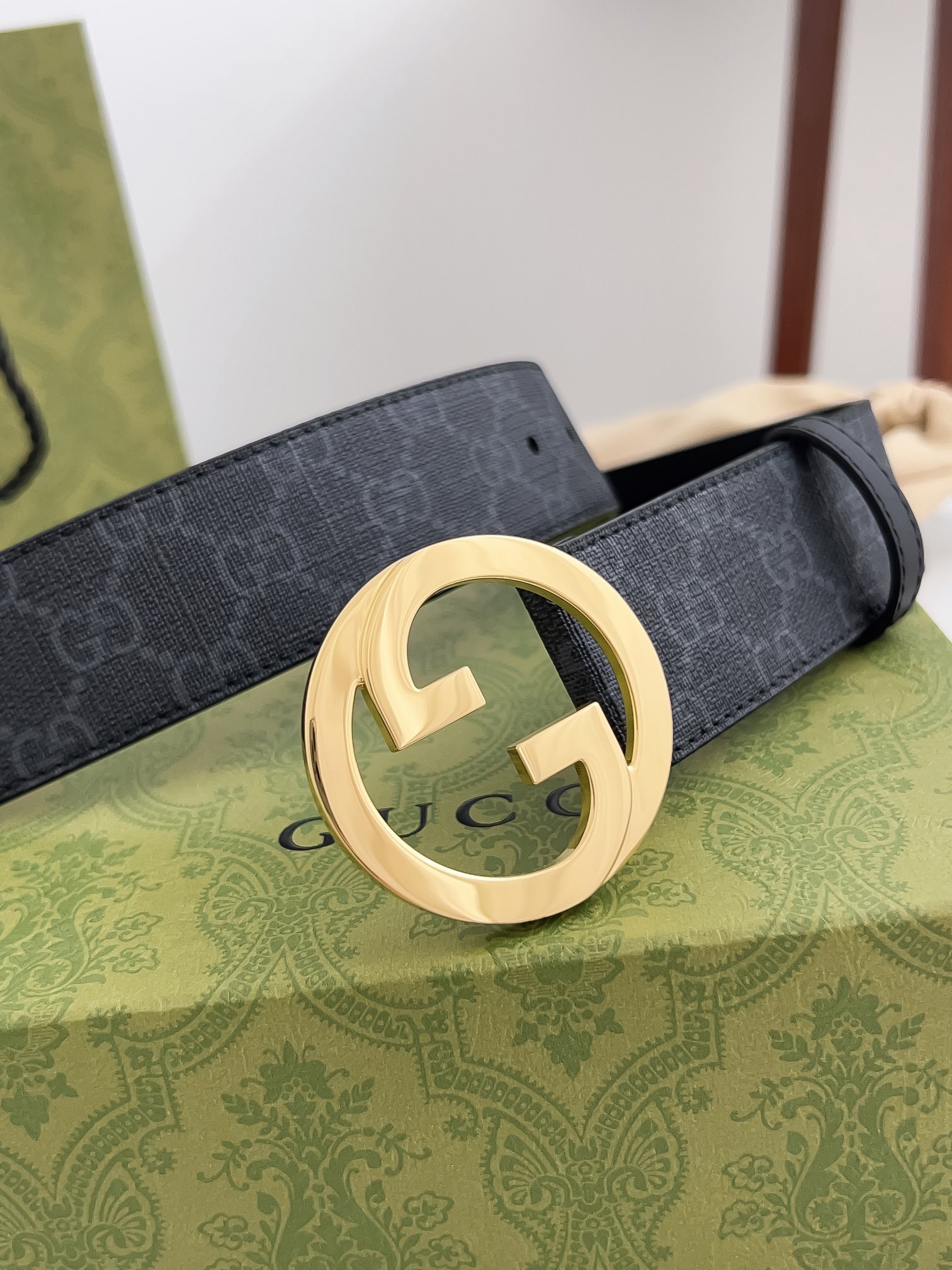 古驰.GUCCI高版本原单头层牛皮内