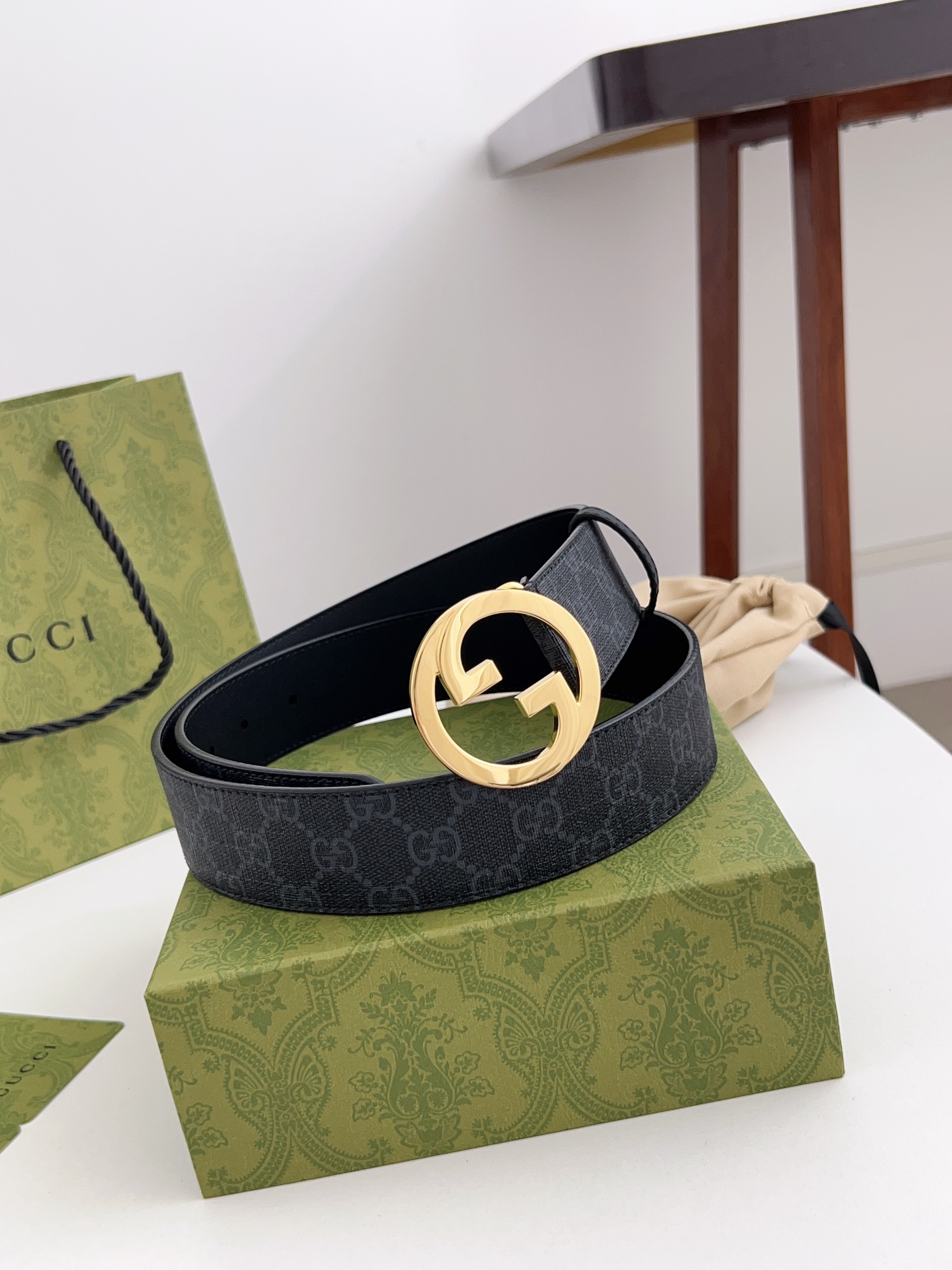 古驰.GUCCI高版本原单头层牛皮内