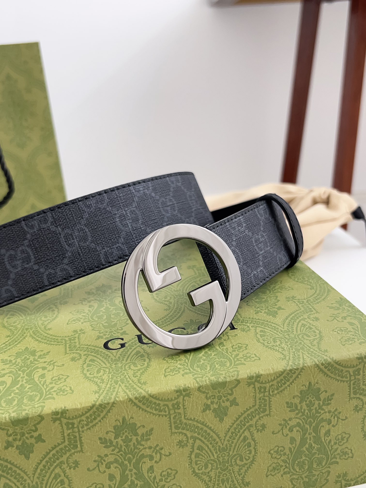 古驰.GUCCI高版本原单头层牛皮内
