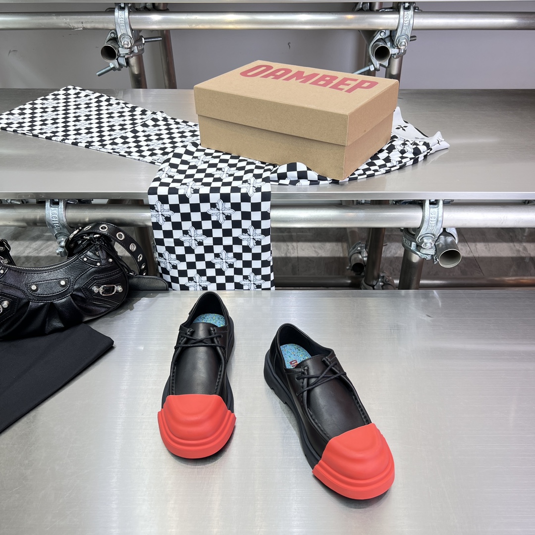 Original Spanish Fashion: Recreational Shoes Series with Custom Cow Skin and Air-Traffic Fabric