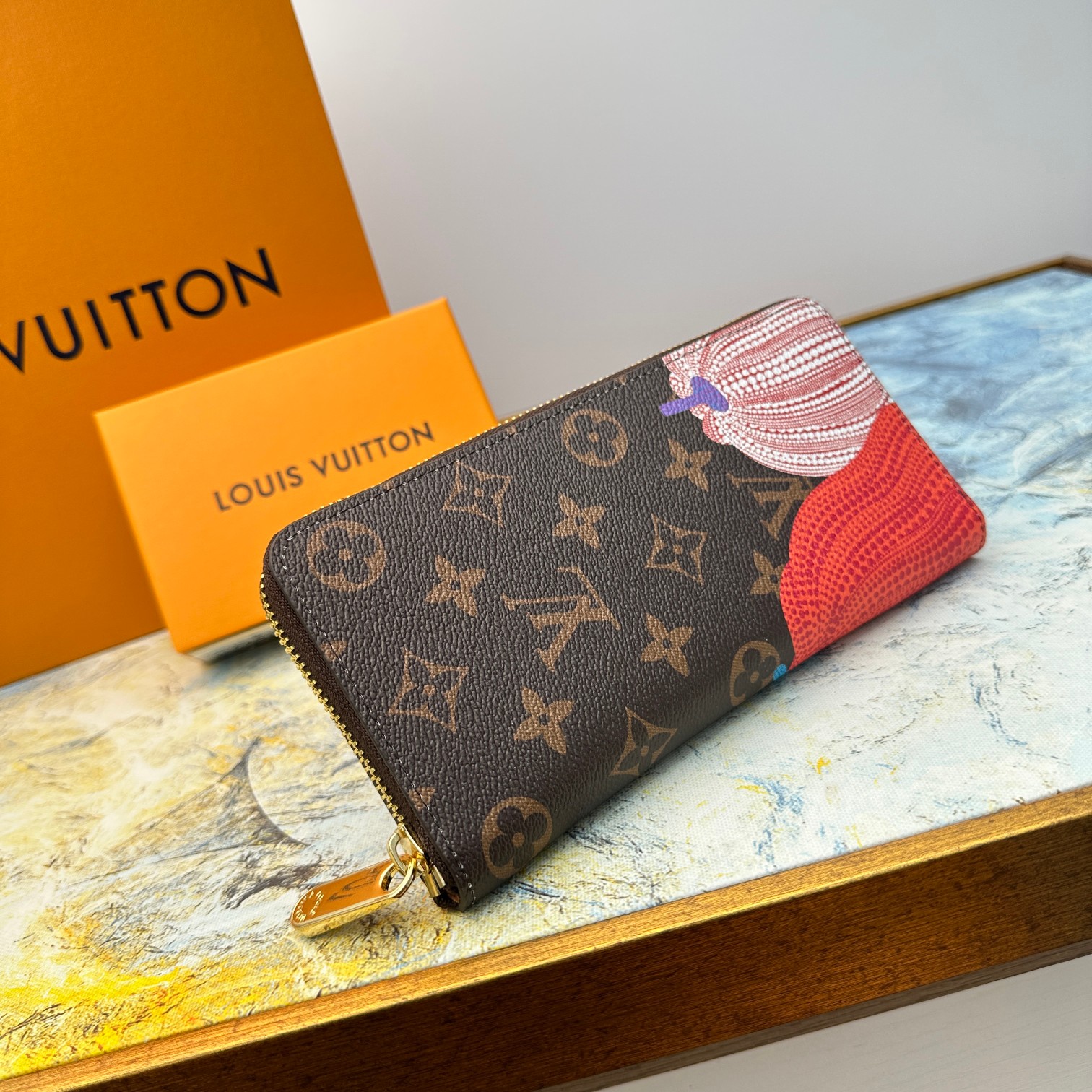 Wallet interior with card slots