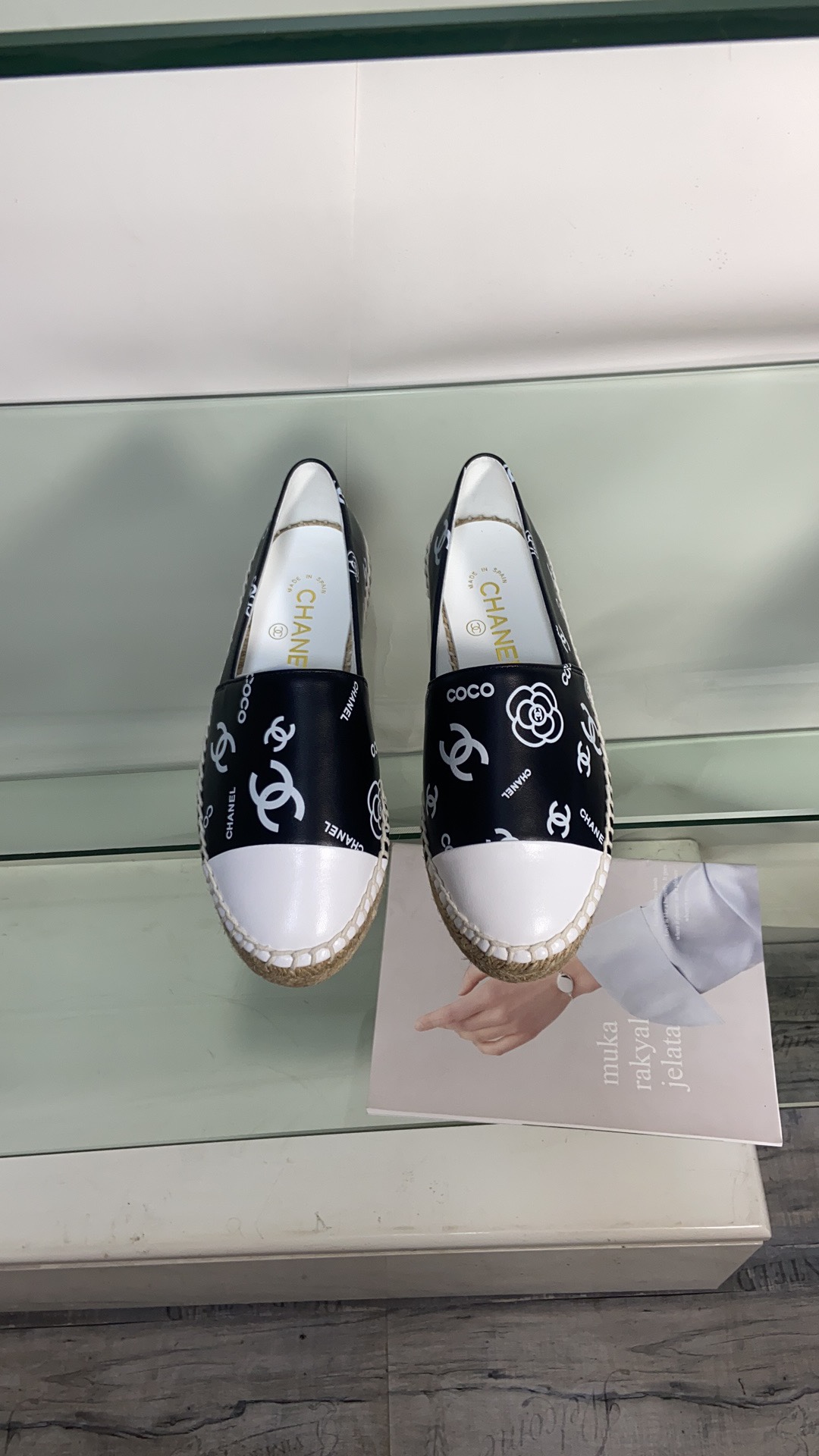 Chanel Zapatos Alpargatas Personaliza la mejor réplica
 Piel de oveja